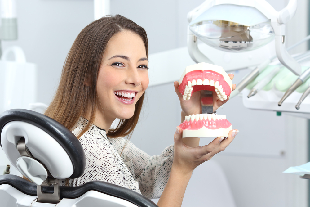 patient smiling perfect teeth - Dentures in Federal Way patient smiling perfect teeth - Dentures in Federal Way